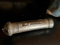 Antique Mini Bullseye Flashlight / Torch - 4