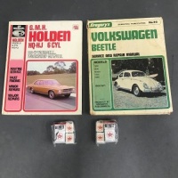 Vintage Holden & Volkswagen Manuals + Caltex Novelties