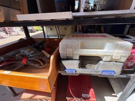 Large selection of power tools electronics and miscellaneous