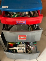 Huge Collection of Lego in Storage Containers