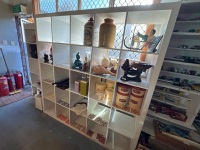 Large White Cubed Shelving Unit - 2