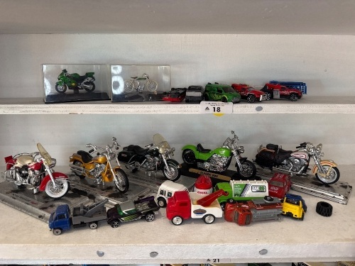 Lot of Collectable Cars & motorcycles (Choice lots 16 to 23)