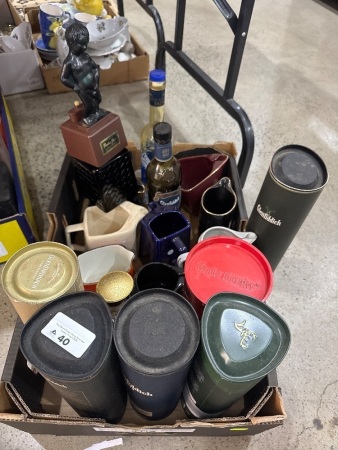 Selection of Collectable Alcohol Jugs, bottles & containers