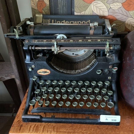 Antique Underwood Typewriter