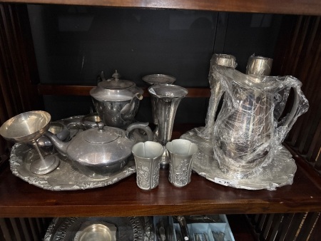 Lot of Vintage & Antique Silverplated Kitchen Ware - Some Marked (choice lots of 73 to 77)