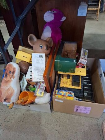 Large Lot of Vintage & Modern Toys
