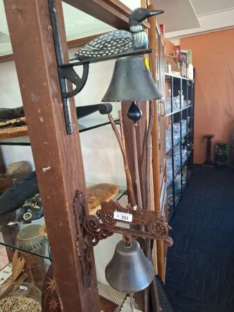 2 Cast Iron Bells