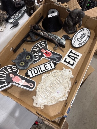 Repo Cast Iron Signs, Wall Hanging Bell
