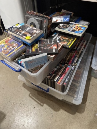 Large Lot of DVDS (quantity choice lots 124 & 125)