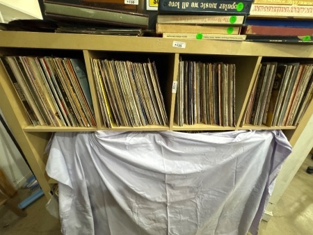 Large Lot of Mixed Genre LP Vinyl Records - please note we do not inspect each record (quantity choice lots 130 to 134)