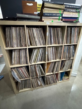 Large Composite Cube Shelving Unit