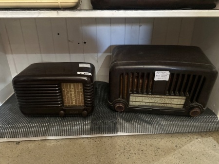Philco Radio & Stromberg Carlson Bakelite Valve Radio