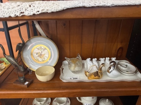 Lot of Bird Inspired Chinaware