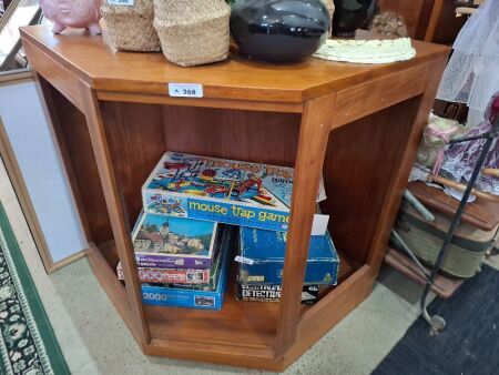 Wooden Corner Cabinet