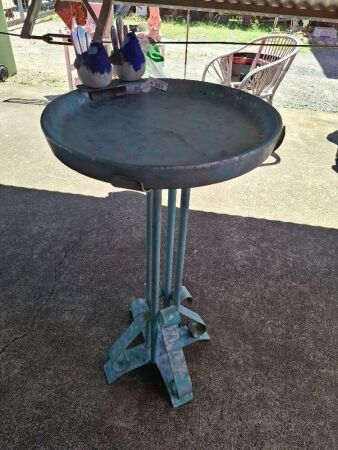 Ted Moran Bird Bath Aqua