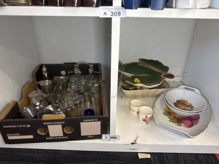 Silverplated Pieces & Chinaware