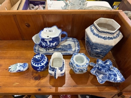 Vintage Blue & White Chinaware