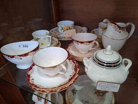Selection of Royal Doulton England Chinaware