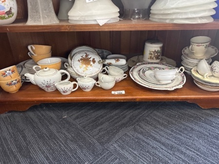 Large Lot of Chinaware - Incs Japan Made & Shelley China