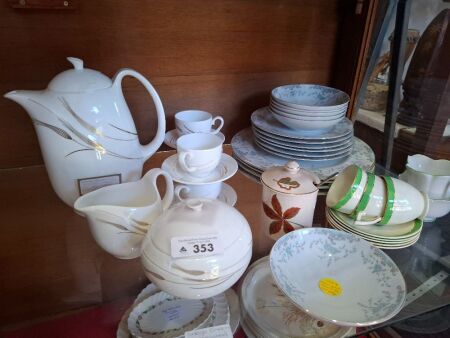 Mixed Vintage Chinaware Lot - Incs Wedgwood, Shelton Japan & Mikasa Japan