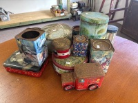 Assortment of Vintage Tins - 3