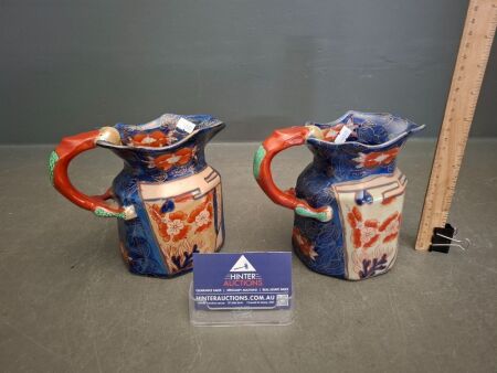 2 x Ironstone Jugs