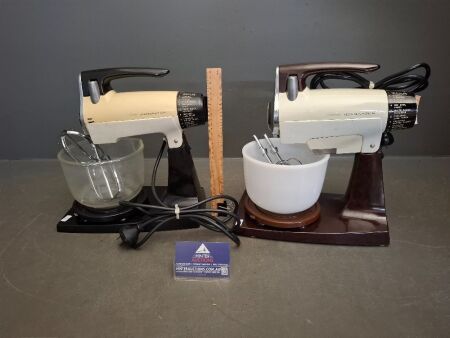 2 Complete Sunbeam Mixmasters