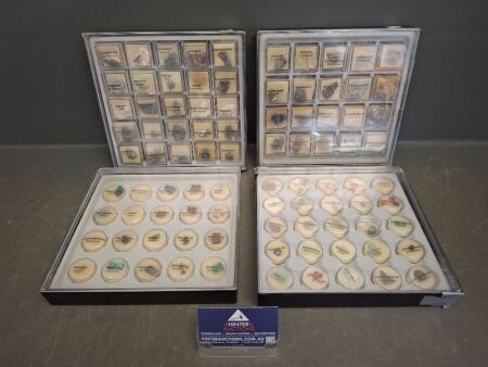 4 Trays of Gemstones & Rocks