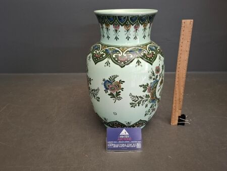 Villeroy Boche Large Peacock Vase