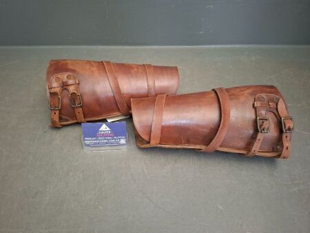 Pair of Genuine Leather Stohwasser Pattern Gaiters