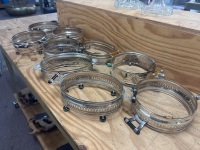 Lot of Serving Dish Holders, Some Marked - 3
