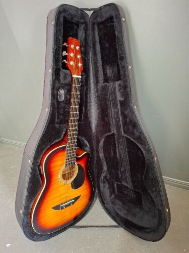 Matt Giles Acoustic Guitar in Case, Model No SDG045