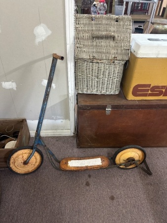 Vintage Metal Scooter