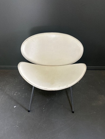Possibly Leather Occasional Chair