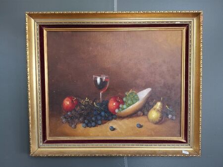 Still Life Oil on Canvas