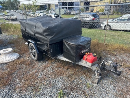 2007 Elite Motor Bike / Small Car Camper Trailer