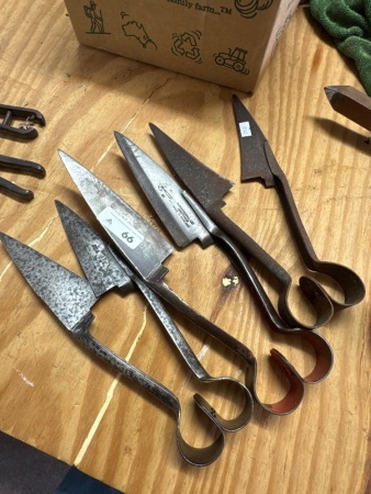 3 x Sheep Shears all marked