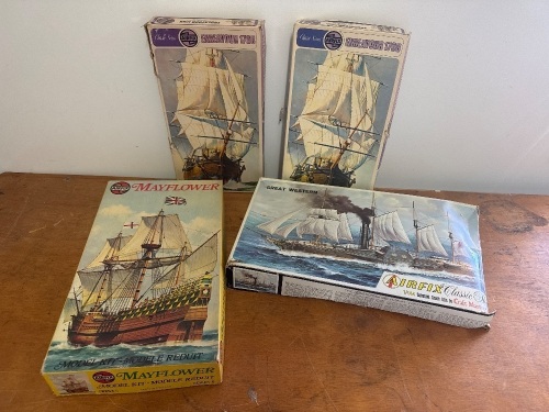 4 x Ship Models