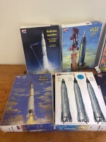 6 x Rocket / Space Craft Models - 2