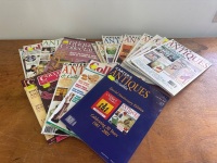 Lot of Antiques & Collectables Magazines