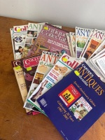 Lot of Antiques & Collectables Magazines - 2