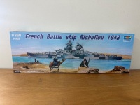 French Battleship Richelieu 1943 Model