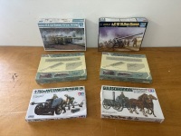 German Kanone Models, Railway Trackset & Other German Military Models