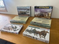 German Kanone Models, Railway Trackset & Other German Military Models - 3