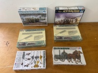 German Kanone Models, Railway Trackset & Other German Military Models - 4