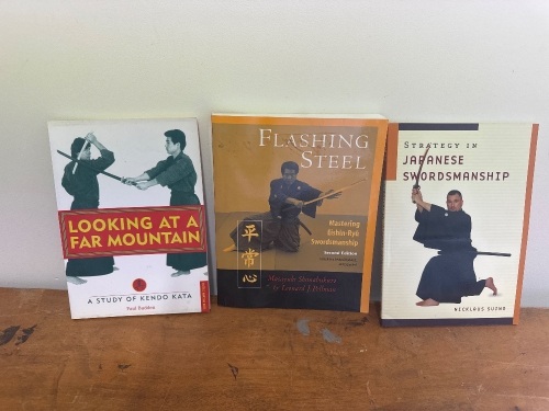 3 x Japanese Swordsmanship Books