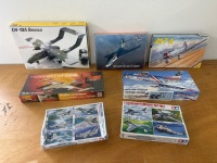 7 x US Military Aeroplane Models