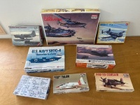8x Military Aeroplane Models - 4