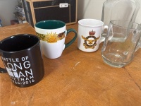 Assortment of Glass Decanters & Mugs - 2