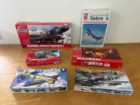 6 x British Army Aeroplane Models